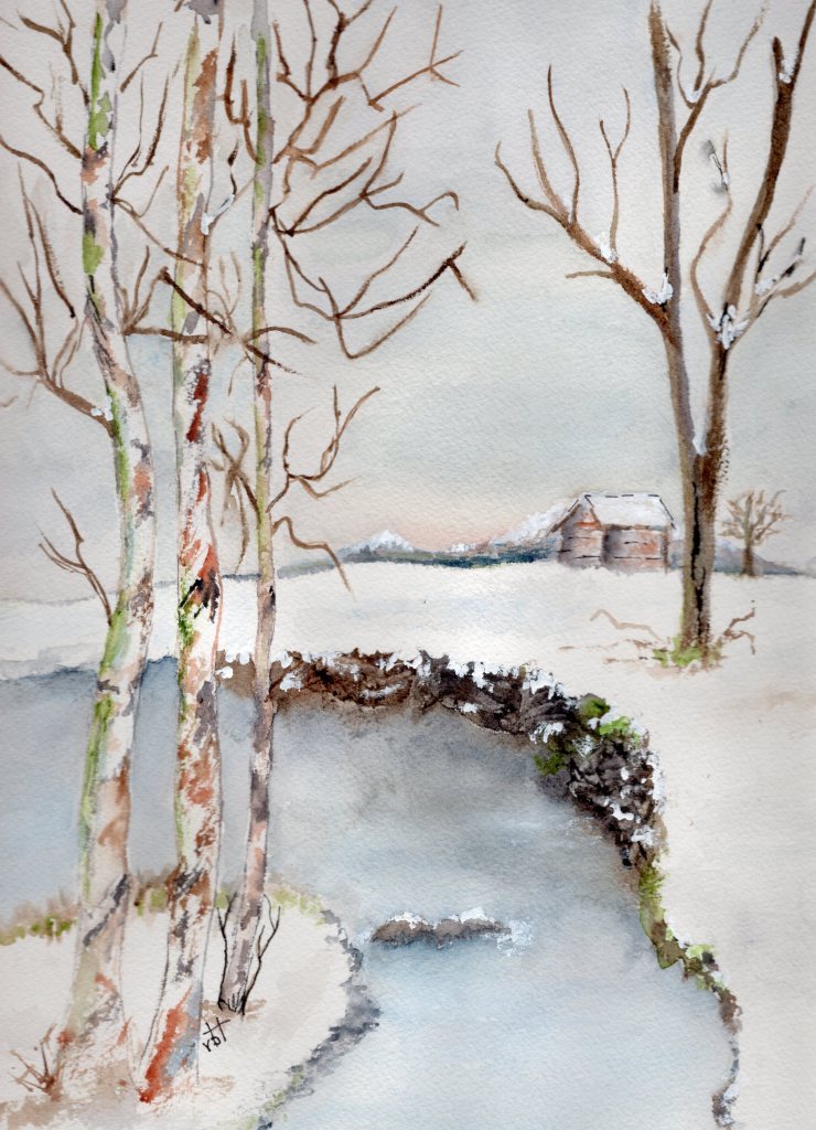 Winter Scene, Victoria Tenpas