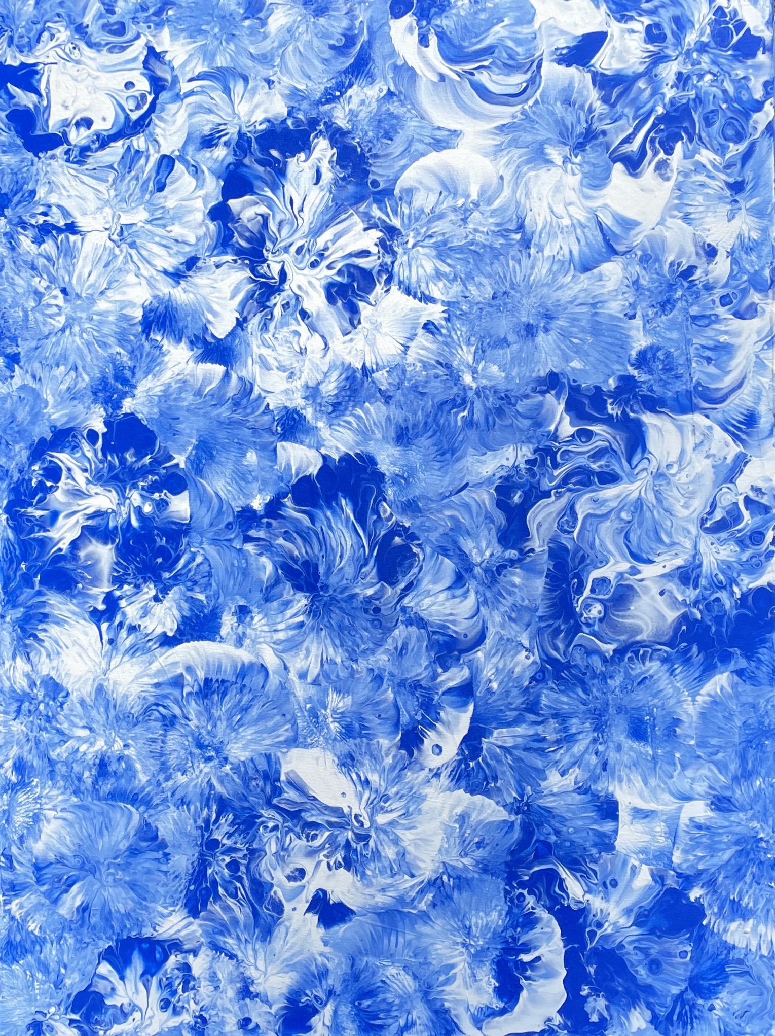 Blue Bouquet, Dena Weigel, acrylic