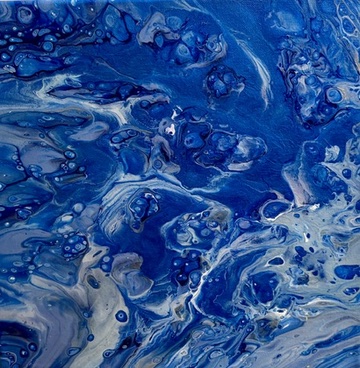 blue, white, swirl